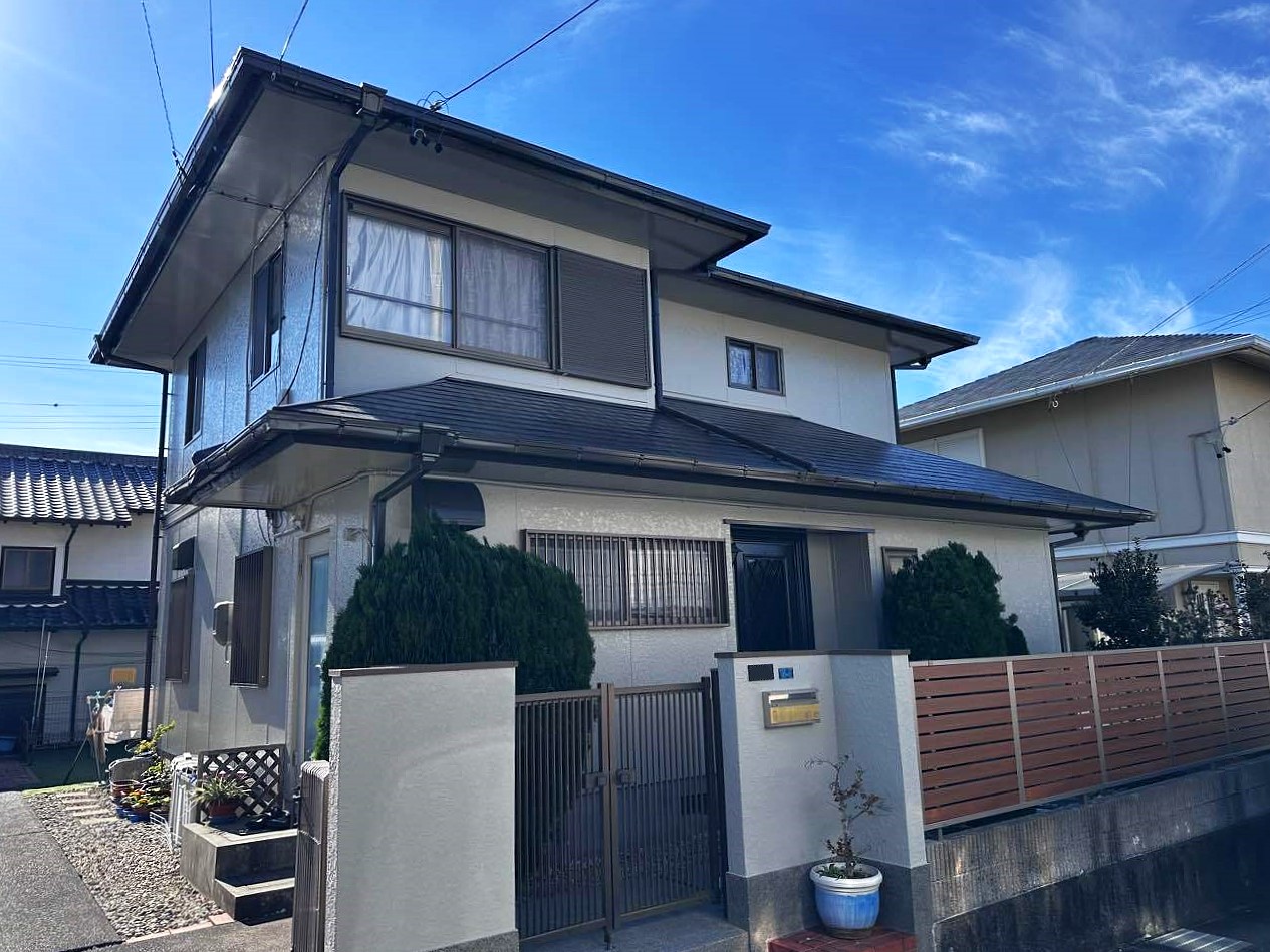 掛川市 住宅塗装　施工後