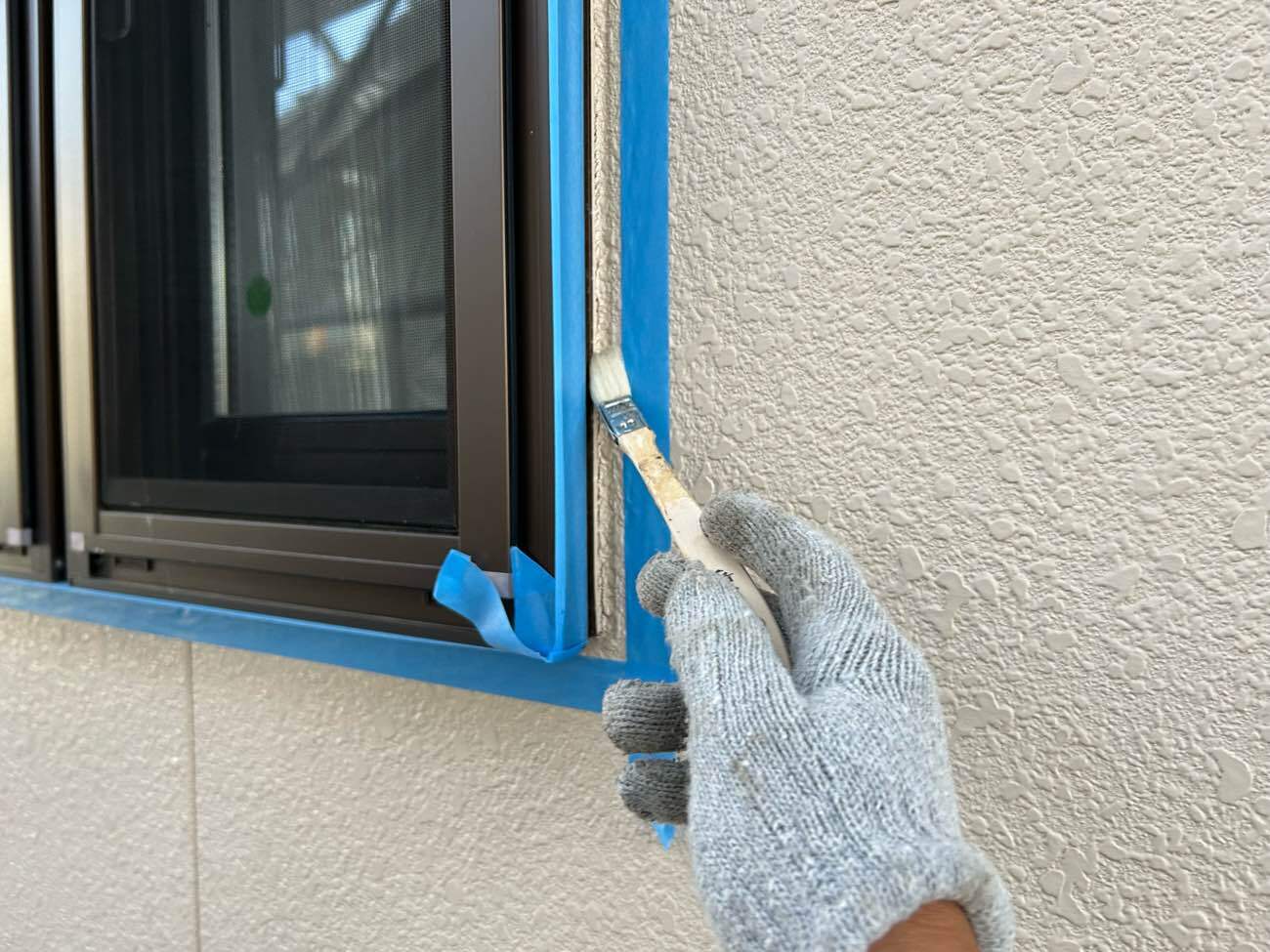 シーリング補修(プライマー塗布)