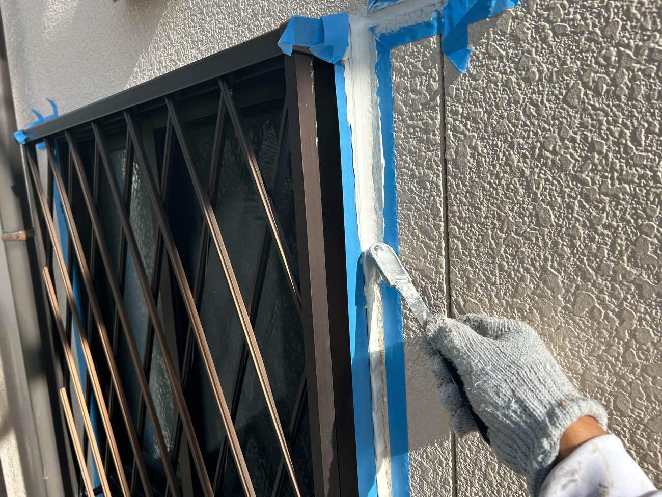 シーリング補修(均し)