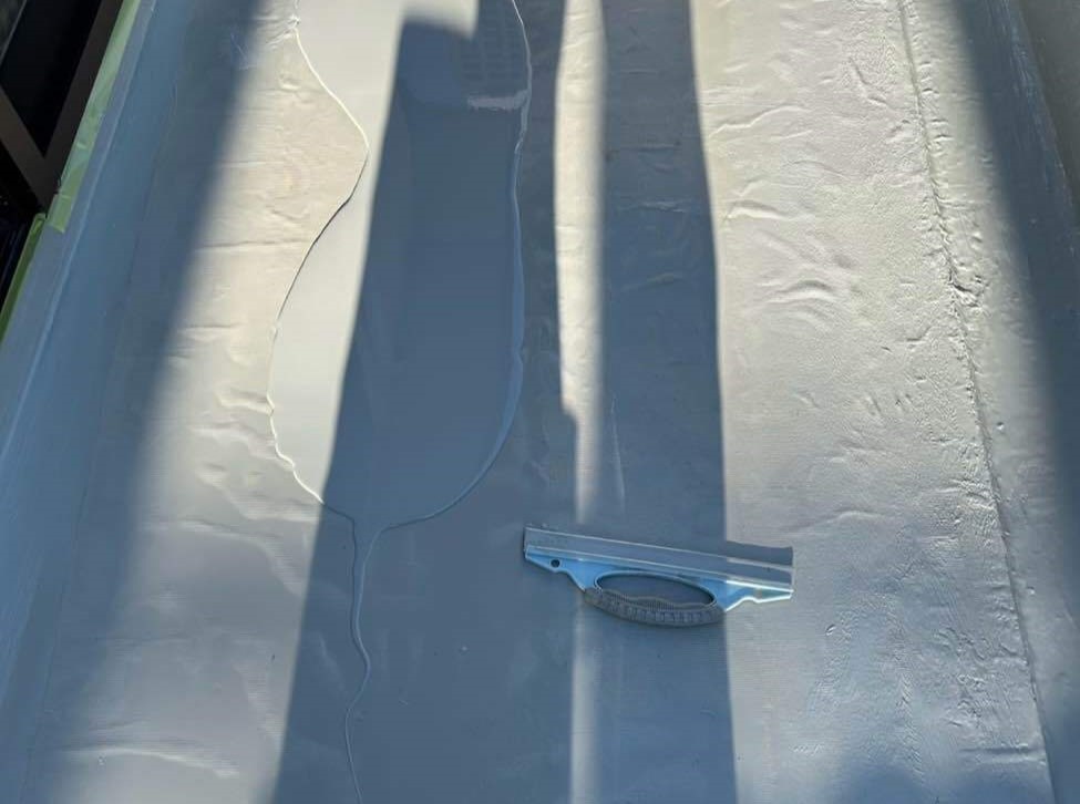 ウレタン塗膜防水2回目