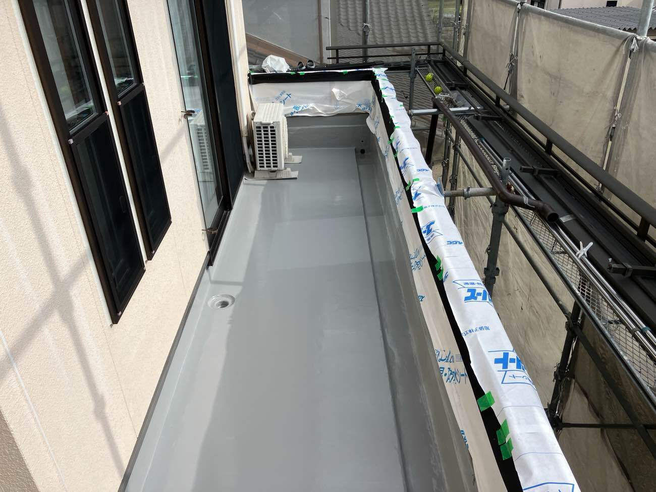 トップコート完了