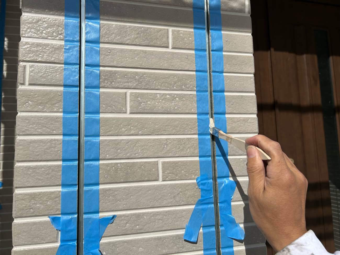 シーリング補修(プライマー塗布)