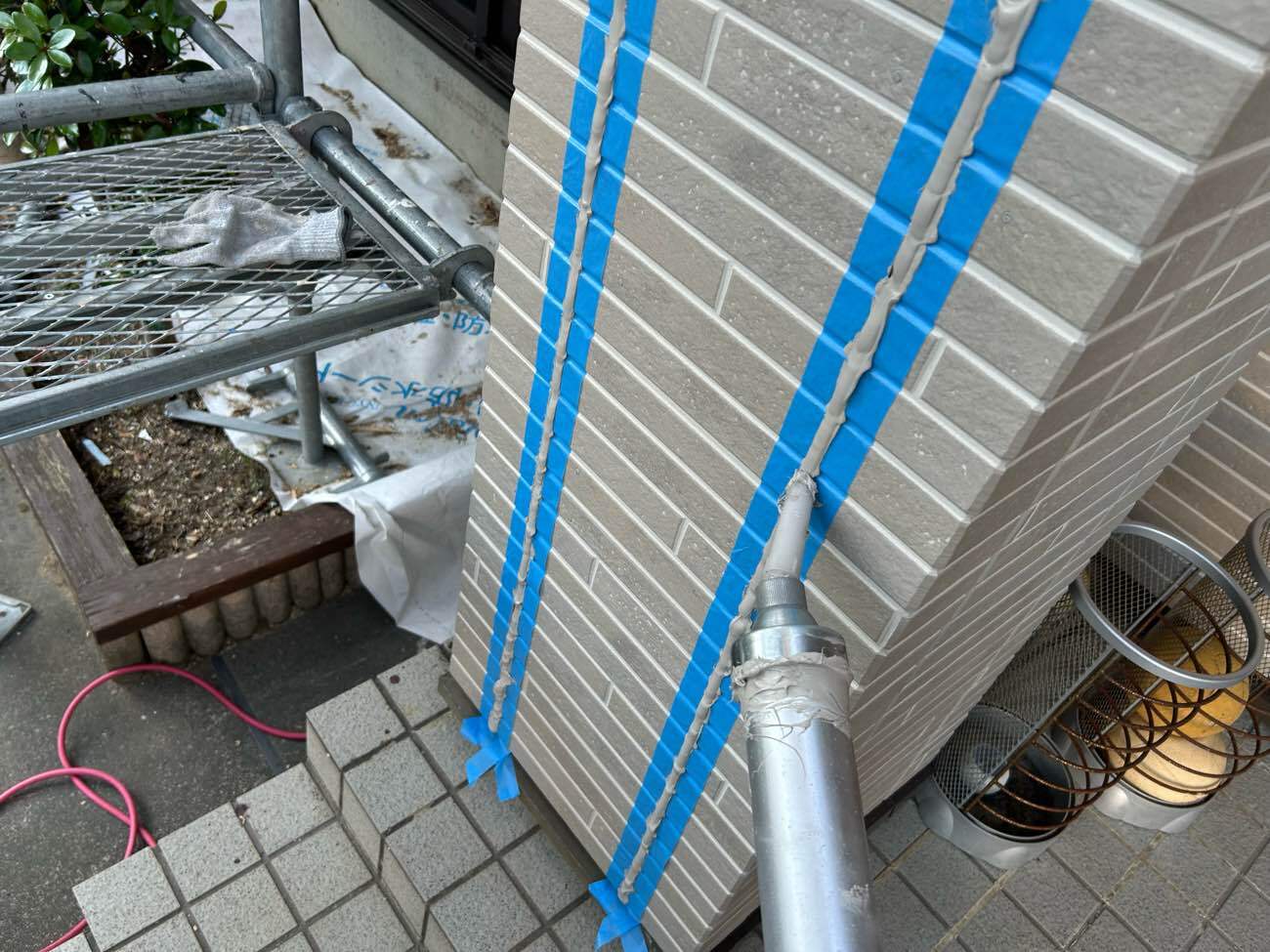 シーリング補修(打設)