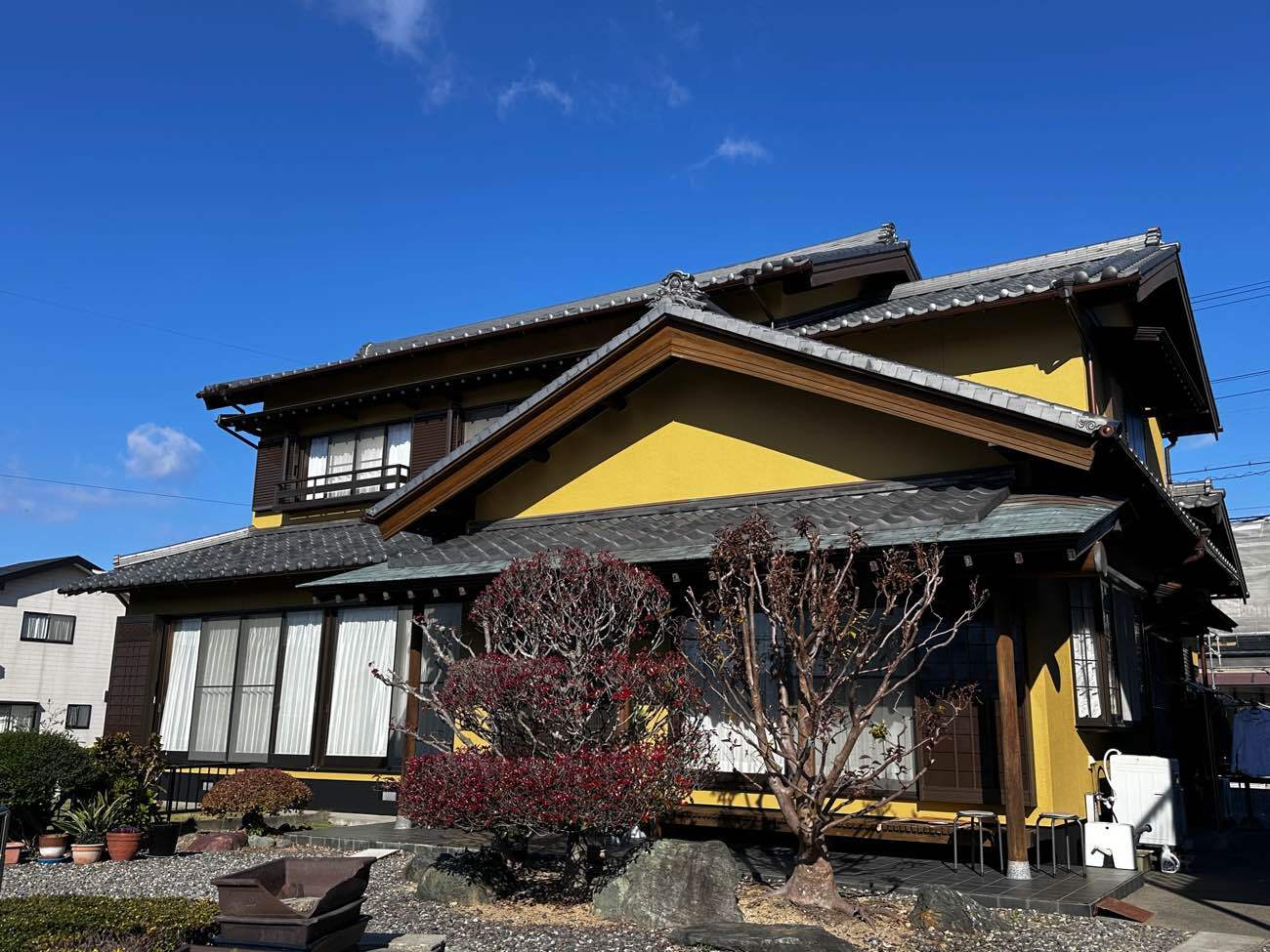 袋井市 木部染み抜き　施工後