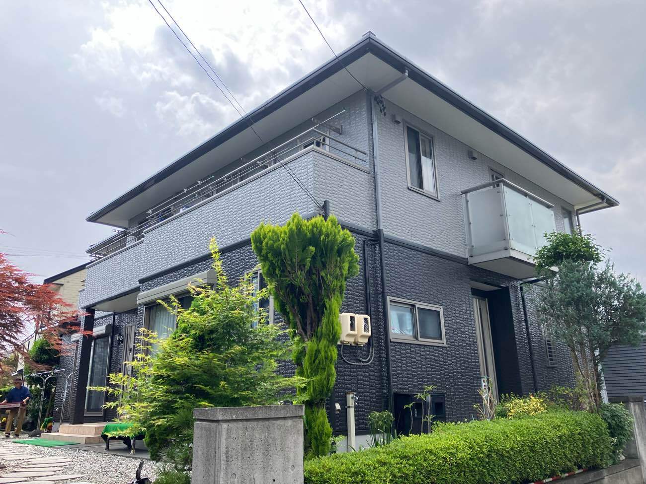 掛川市ウレア塗装　施工後