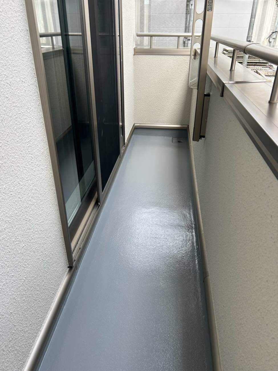 ベランダ塗装