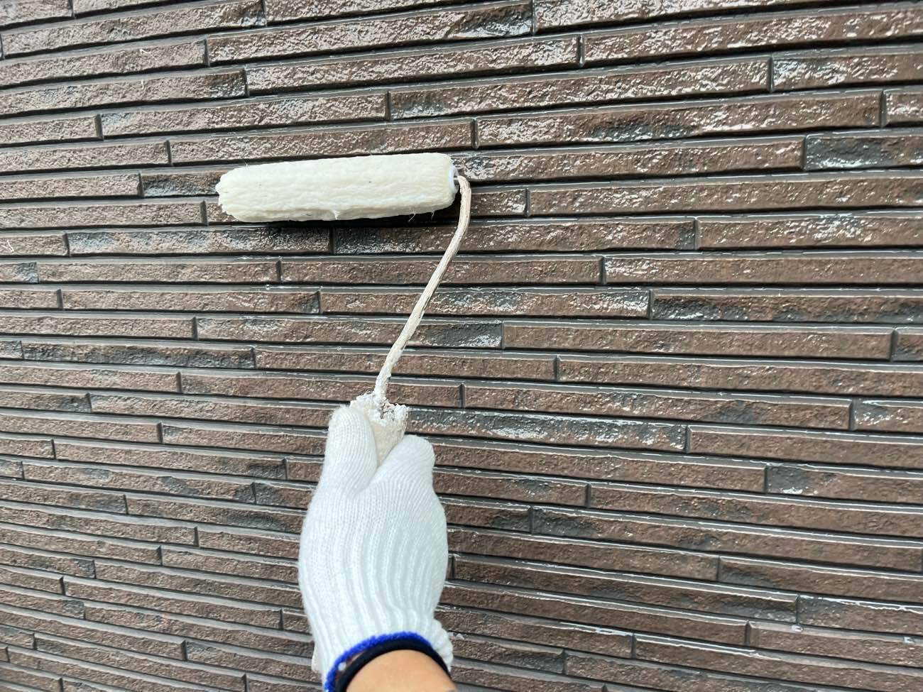 外壁下塗り