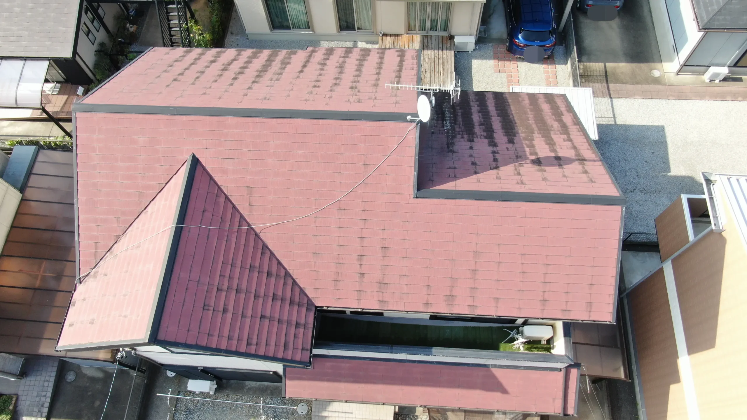 屋根施工前