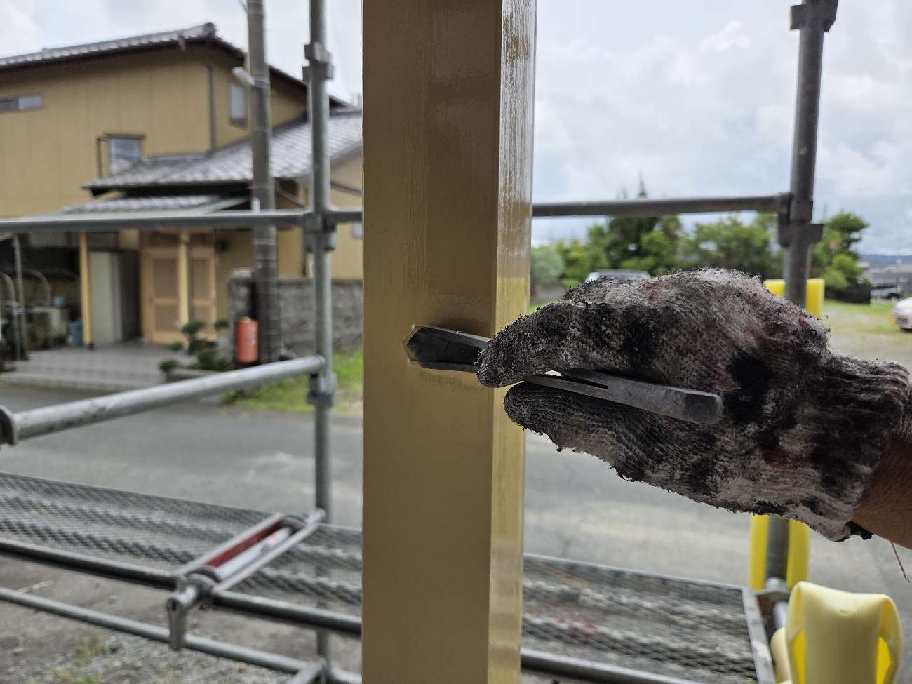 玄関柱