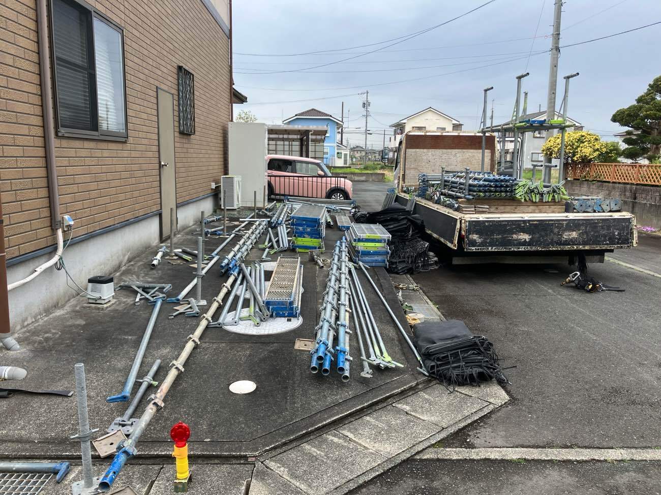 足場架設