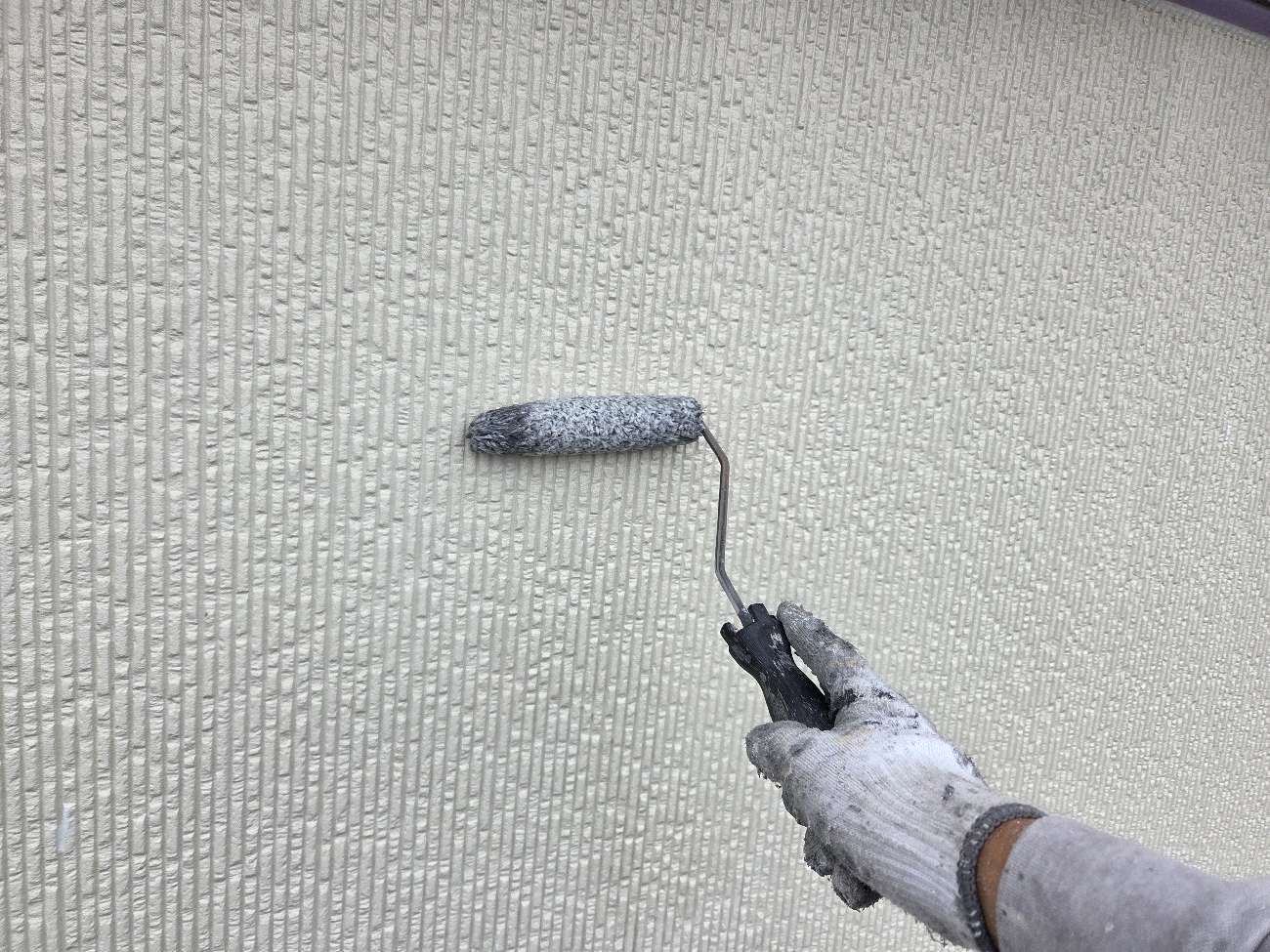 外壁上塗り