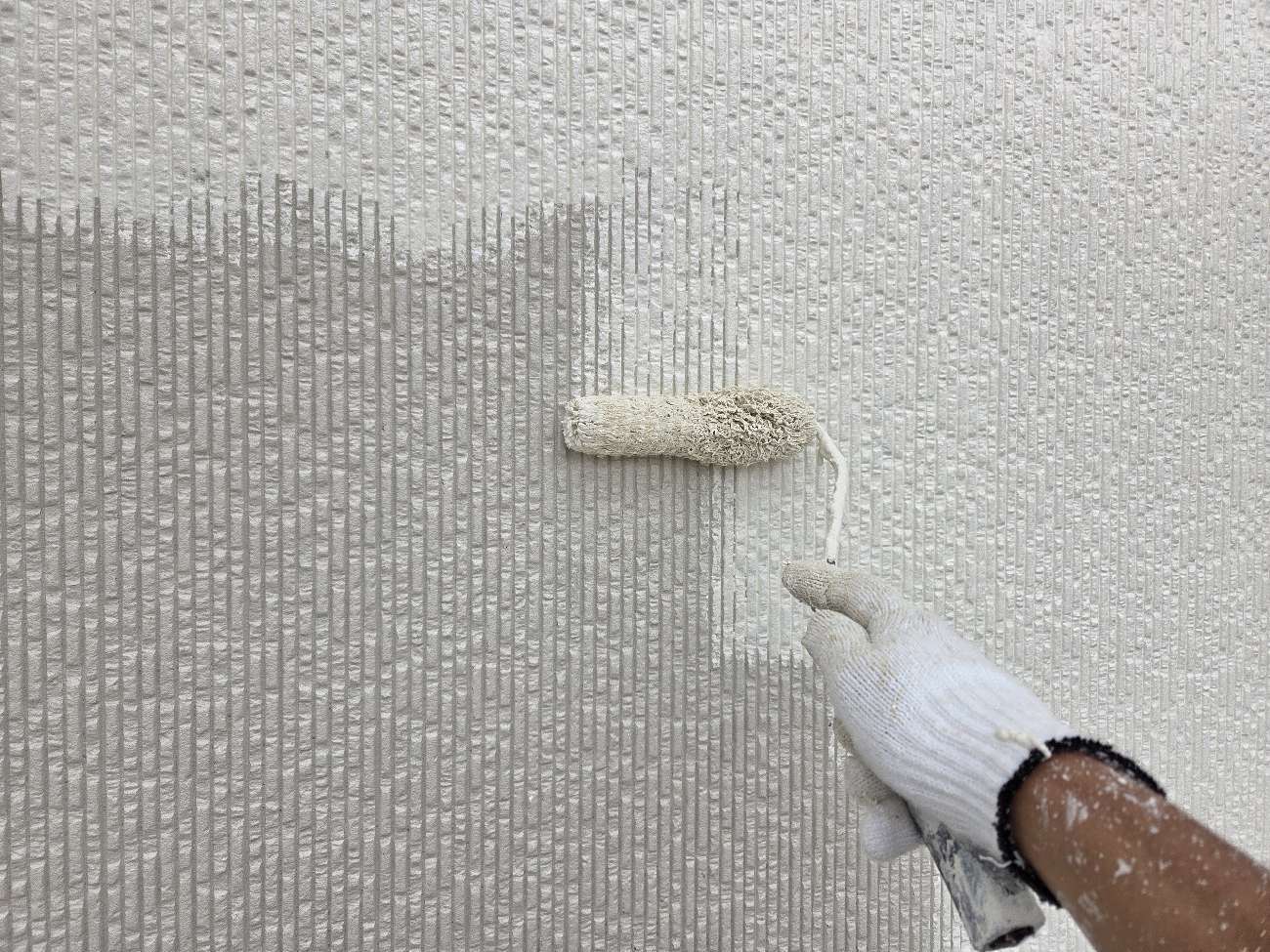 外壁中塗り