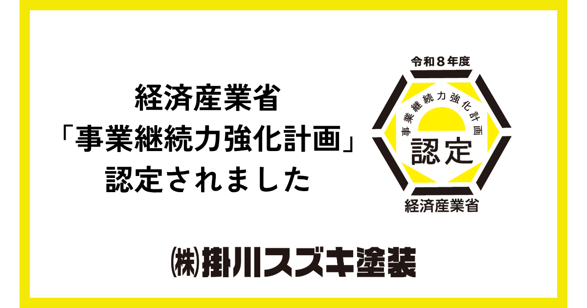 経済産業省事業継続強化計画認定